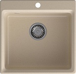 GRANFEST Мойка композит LEVEL, GF-LV-510, чаша 510*500, кашемир, фото 1